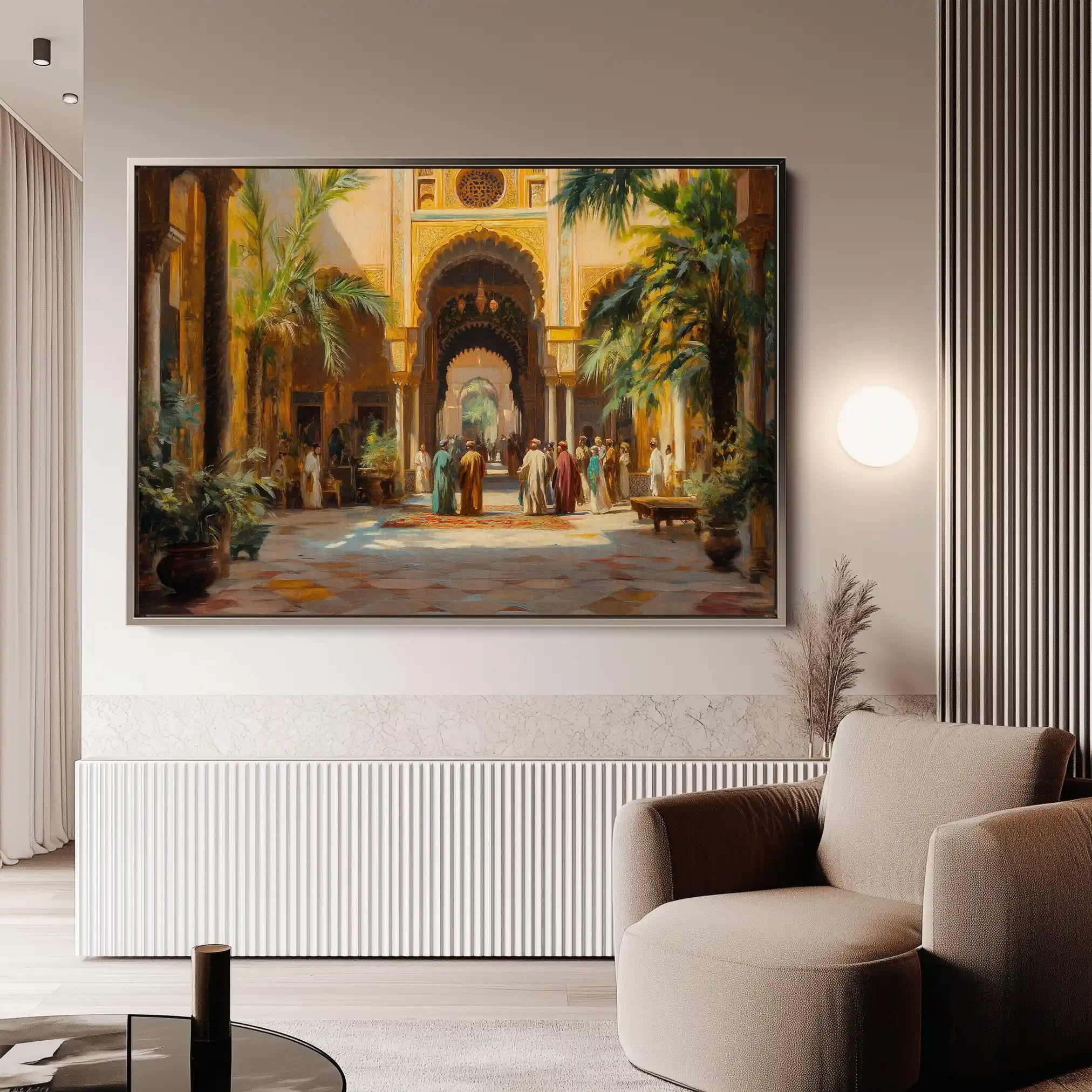 Orientalist 026 Canvas Art 90 x 60 cm / Stretched on hidden frame