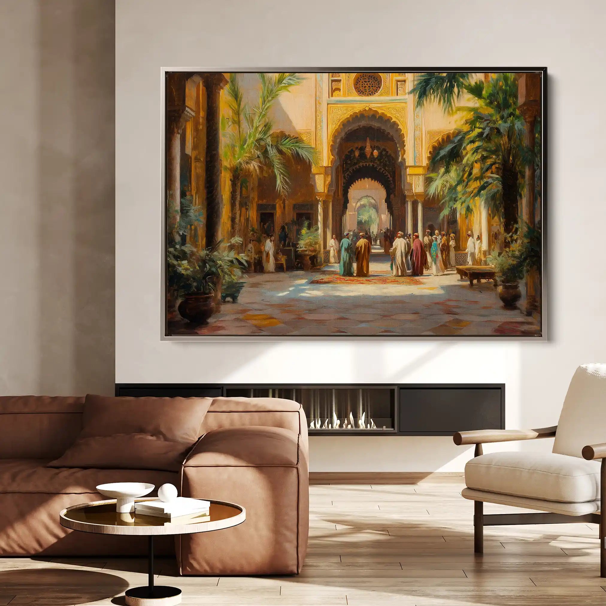 Orientalist 026 Canvas Art 90 x 60 cm / Stretched on hidden frame