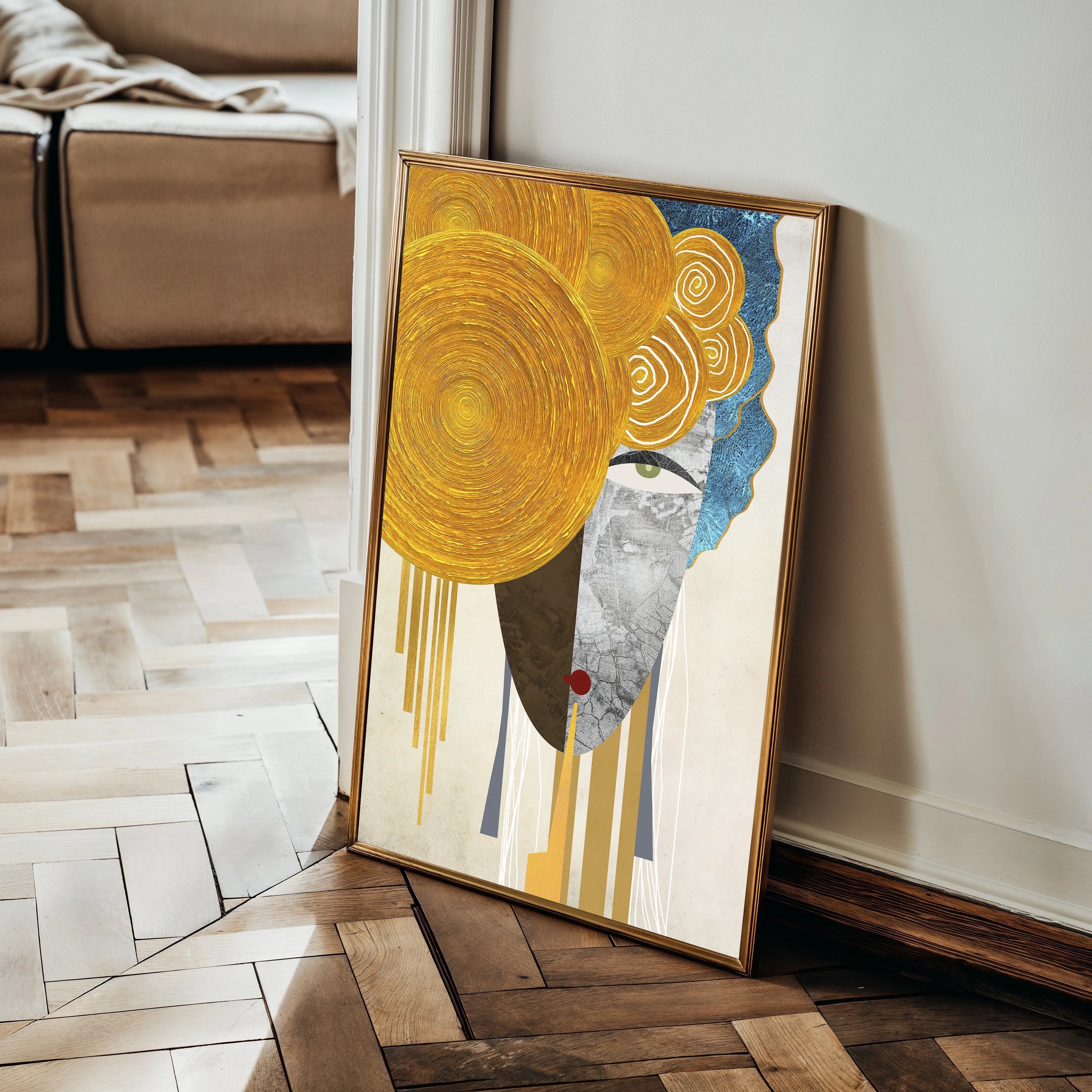 Portrait Canvas Wall Art WAD026-P 90 x 60 cm / Stretched on hidden frame