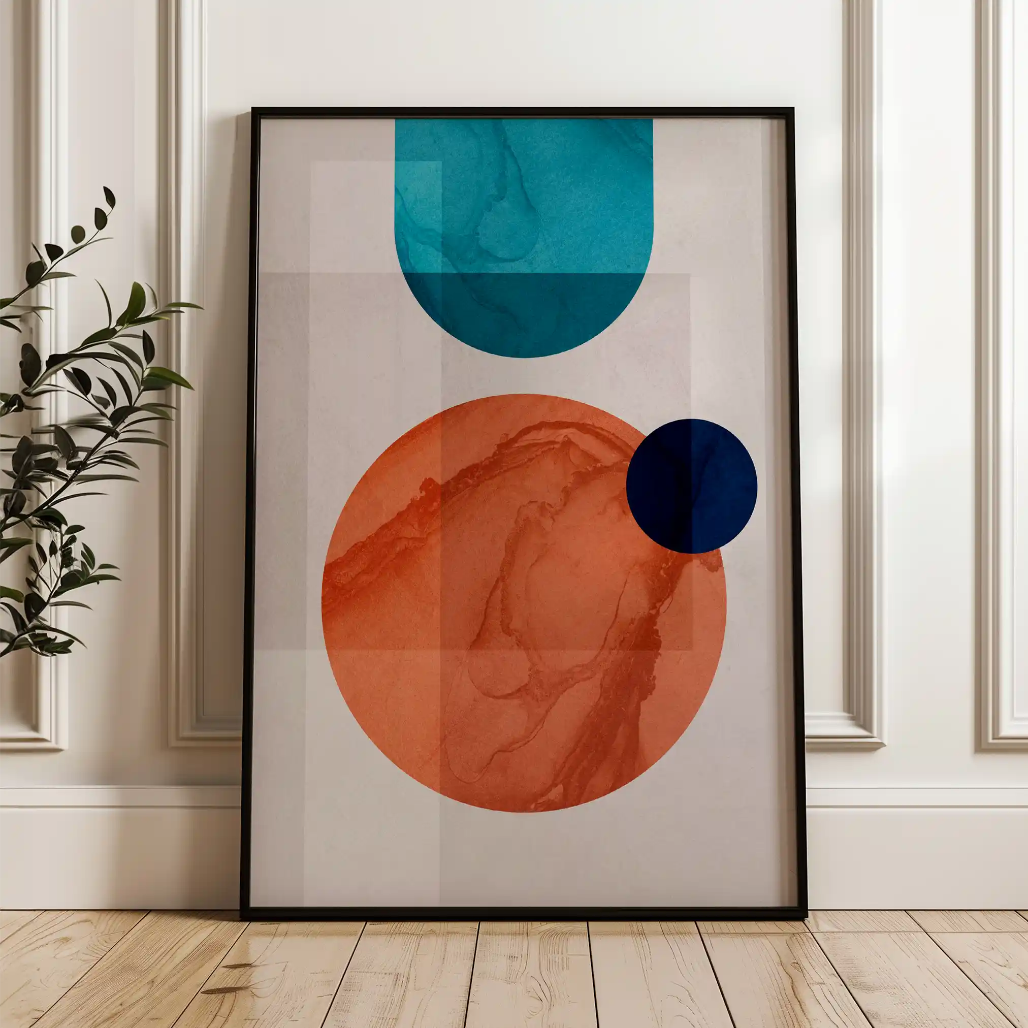 Boho 027 Canvas Art 90 x 60 cm / Stretched on hidden frame