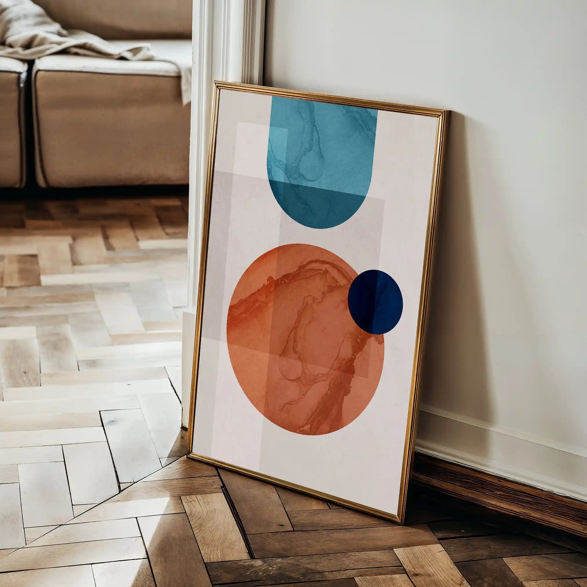 Boho 027 Canvas Art 90 x 60 cm / Stretched on hidden frame