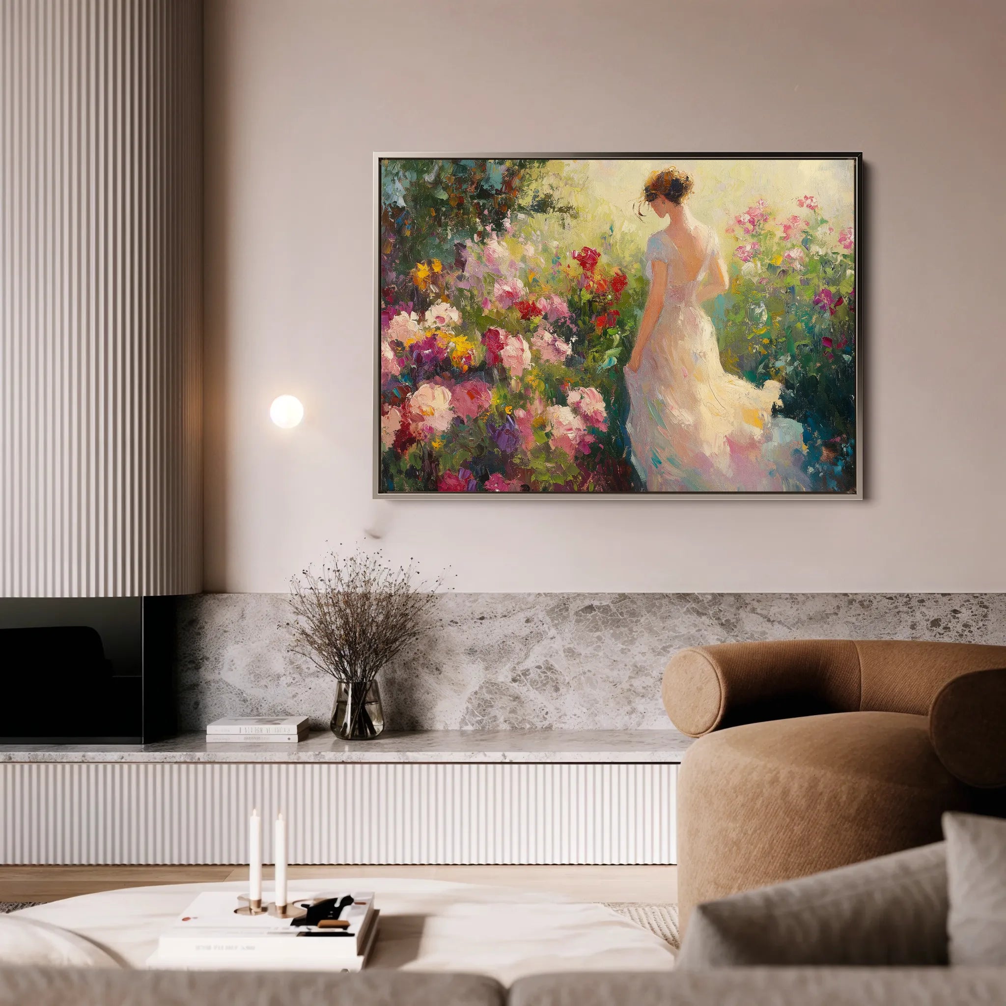 Classic Canvas Wall Art WAD027-CL 90 x 60 cm / Stretched on hidden frame