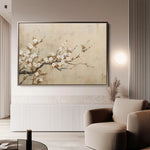 Floral Canvas Wall Art WAD027-F 90 x 60 cm / Stretched on hidden frame