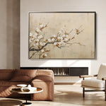 Floral Canvas Wall Art WAD027-F 90 x 60 cm / Stretched on hidden frame