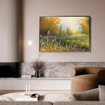 Landscape 027 Canvas Art 90 x 60 cm / Stretched on hidden frame
