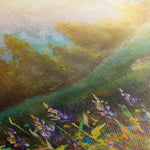 Landscape 027 Canvas Art 90 x 60 cm / Stretched on hidden frame