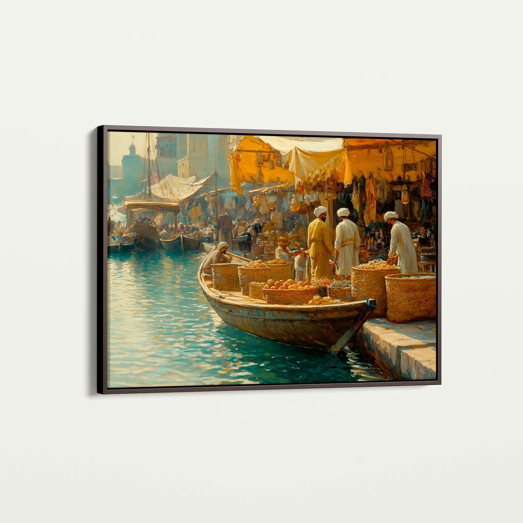 Orientalist Canvas Wall Art WAD027-OR 90 x 60 cm / Stretched on hidden frame