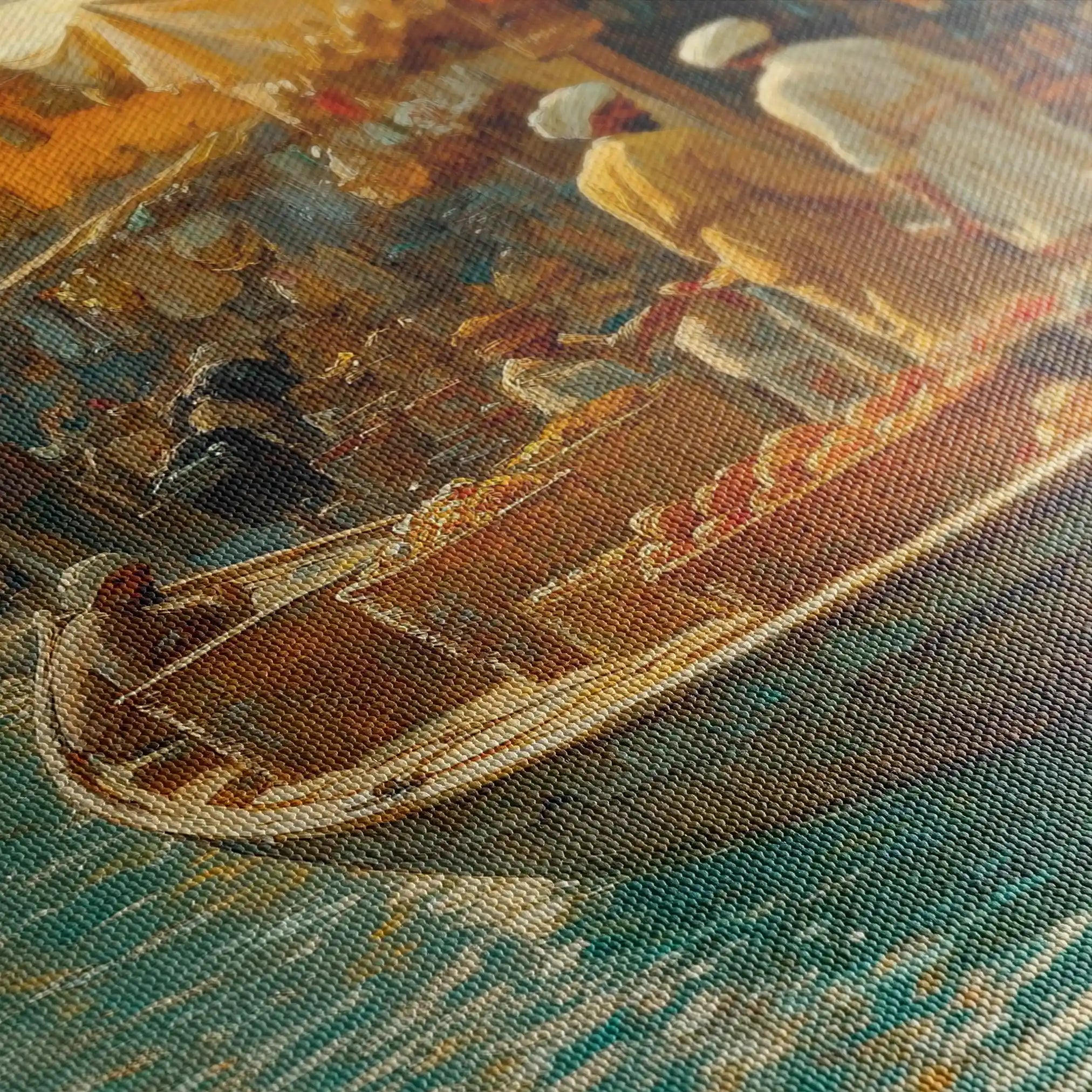 Orientalist 027 Canvas Art 90 x 60 cm / Stretched on hidden frame