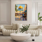 Palestine 027 Canvas Art 90 x 60 cm / Stretched on hidden frame