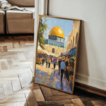 Palestine 027 Canvas Art 90 x 60 cm / Stretched on hidden frame