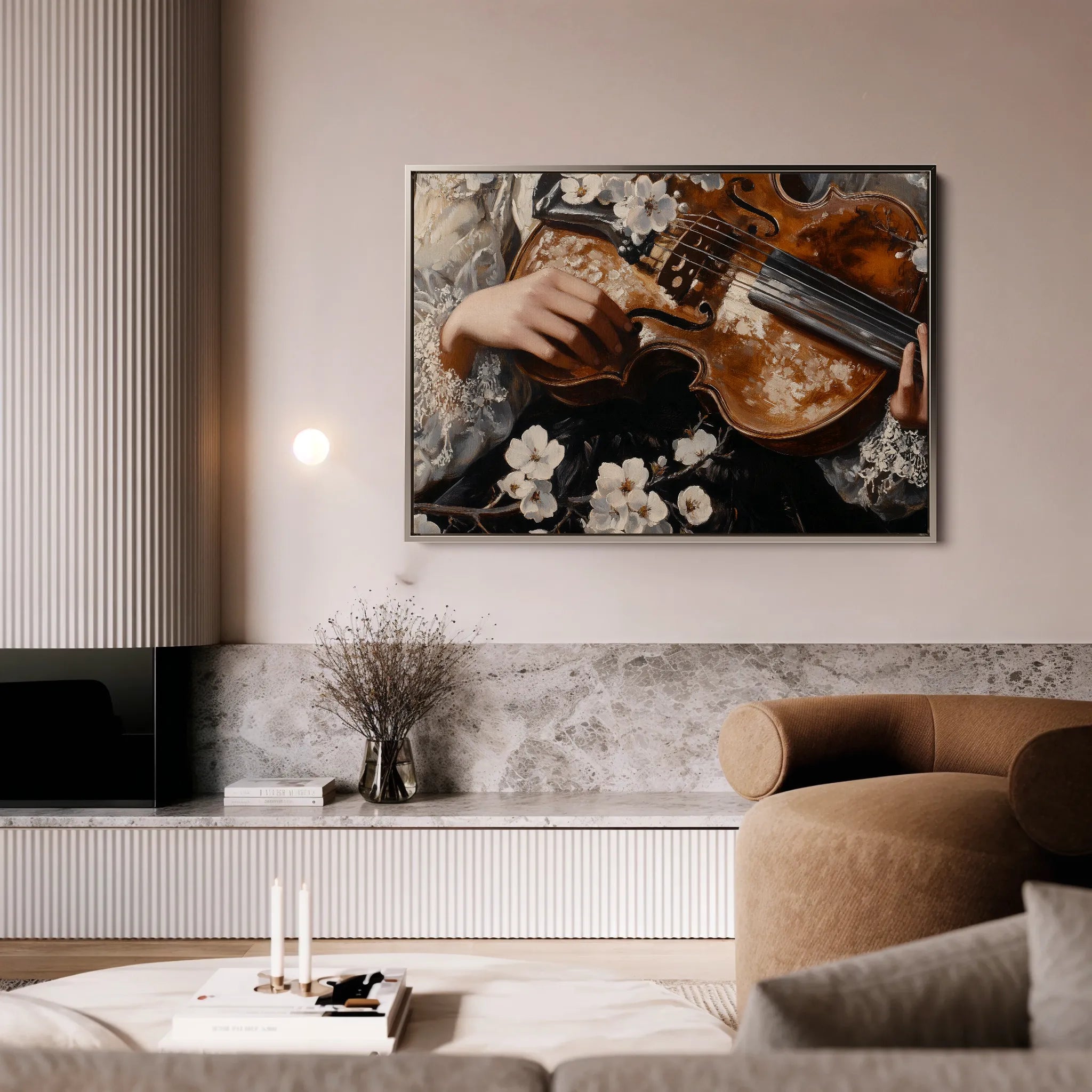 Classic Canvas Wall Art WAD028-CL 90 x 60 cm / Stretched on hidden frame
