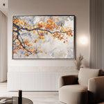 Floral Canvas Wall Art WAD028-F 90 x 60 cm / Stretched on hidden frame