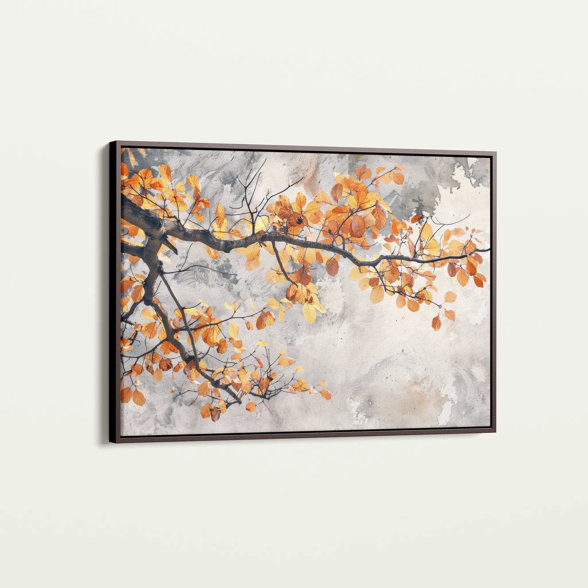 Floral Canvas Wall Art WAD028-F 90 x 60 cm / Stretched on hidden frame