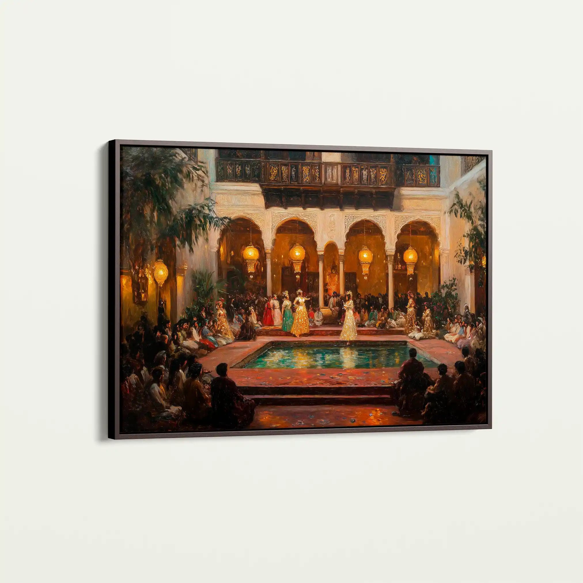 Orientalist 028 Canvas Art 90 x 60 cm / Stretched on hidden frame