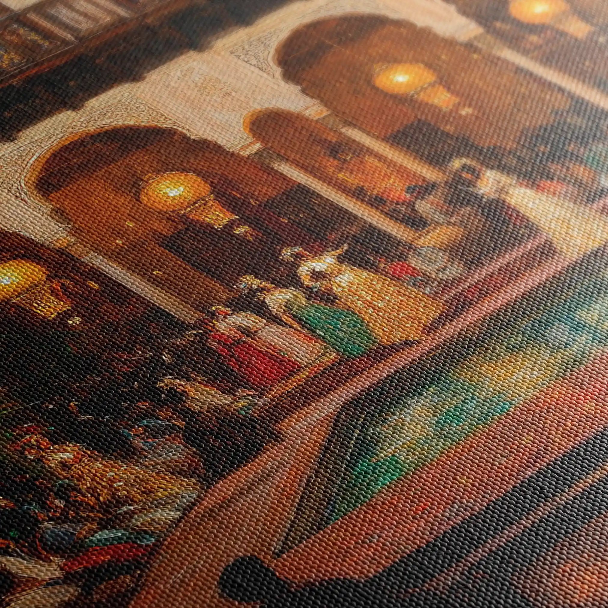 Orientalist 028 Canvas Art 90 x 60 cm / Stretched on hidden frame