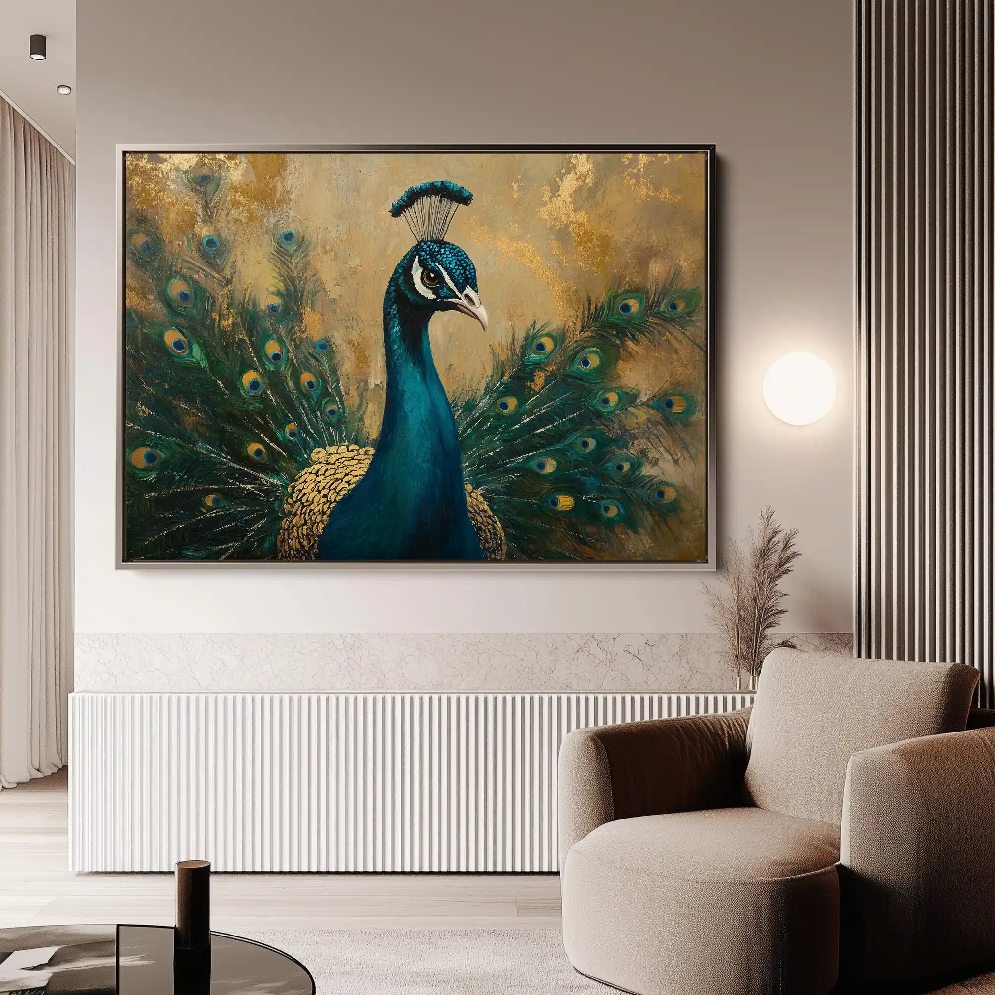 Animals 029 Canvas Art 90 x 60 cm / Stretched on hidden frame