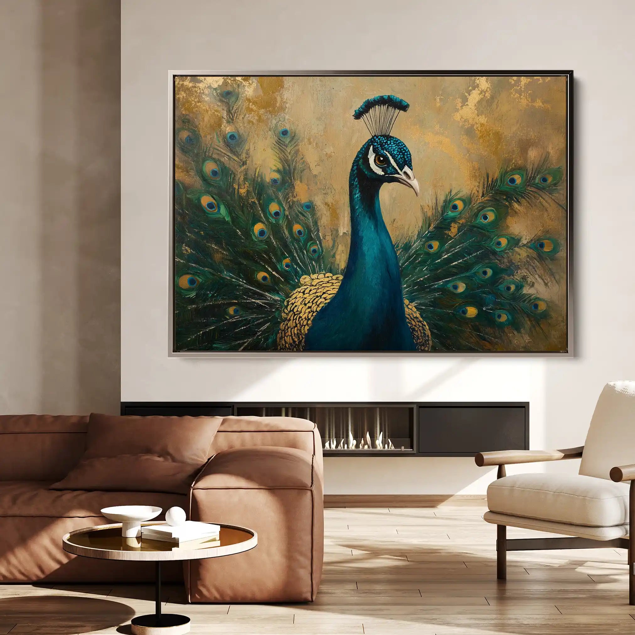 Animals 029 Canvas Art 90 x 60 cm / Stretched on hidden frame