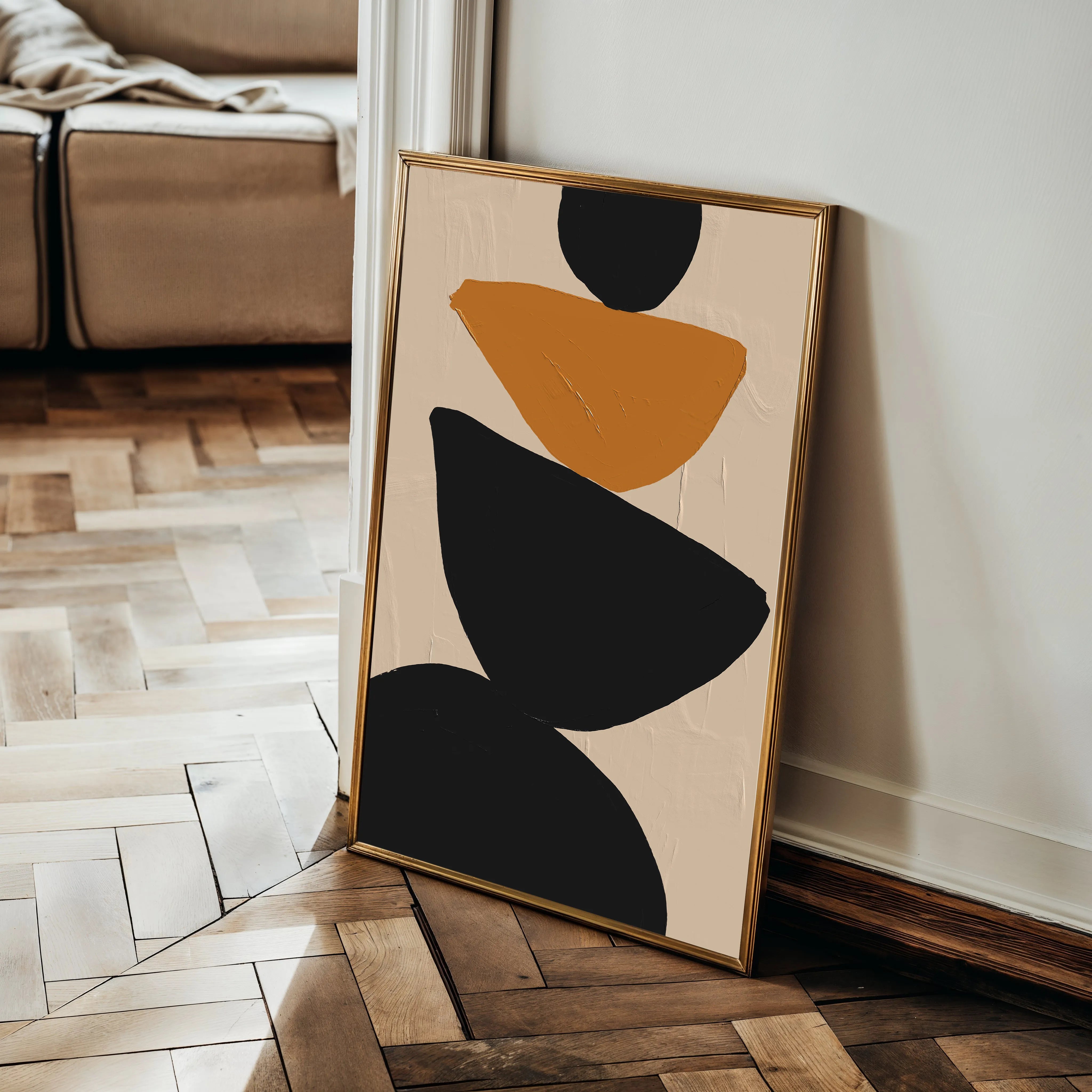 Boho Canvas Wall Art WAD029-BH 90 x 60 cm / Stretched on hidden frame