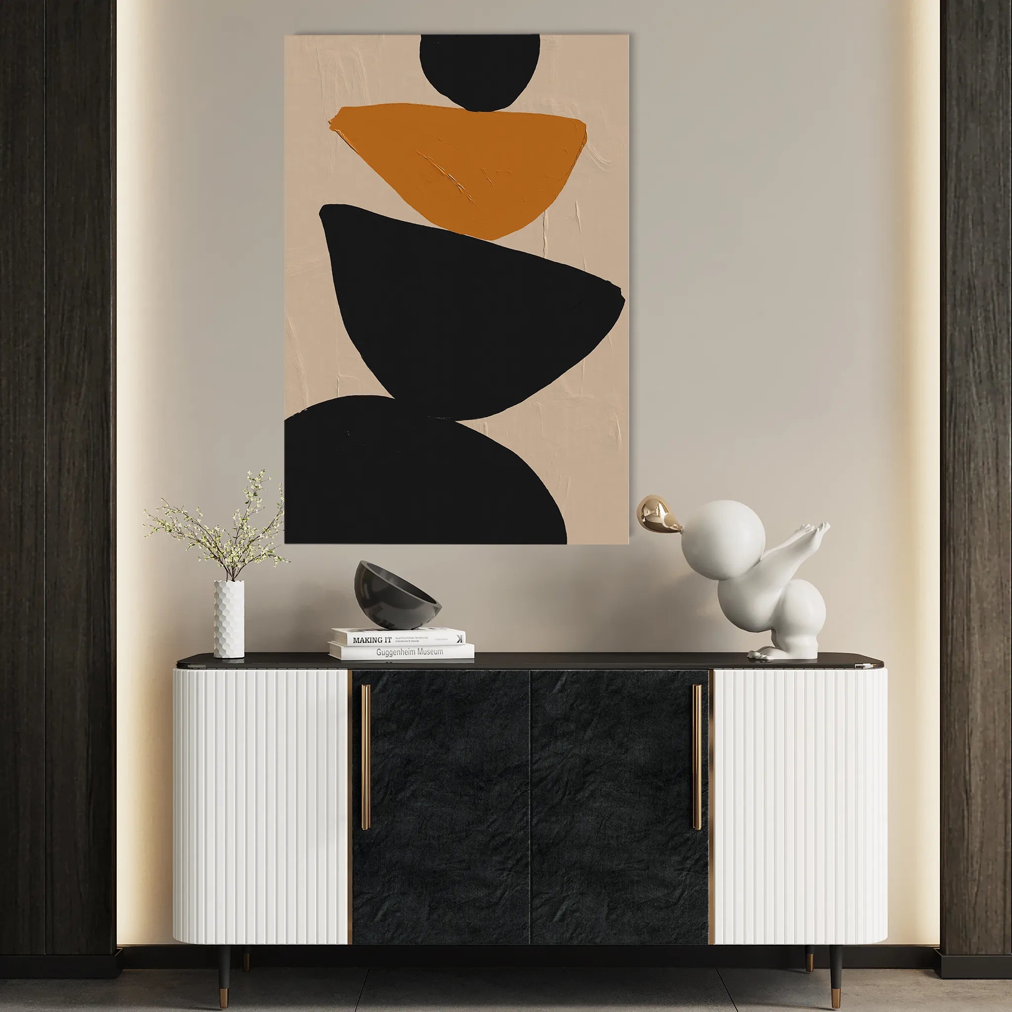 Boho Canvas Wall Art WAD029-BH 90 x 60 cm / Stretched on hidden frame