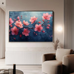 Floral Canvas Wall Art WAD029-F 90 x 60 cm / Stretched on hidden frame