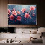 Floral Canvas Wall Art WAD029-F 90 x 60 cm / Stretched on hidden frame