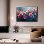 Floral Canvas Wall Art WAD029-F 90 x 60 cm / Stretched on hidden frame