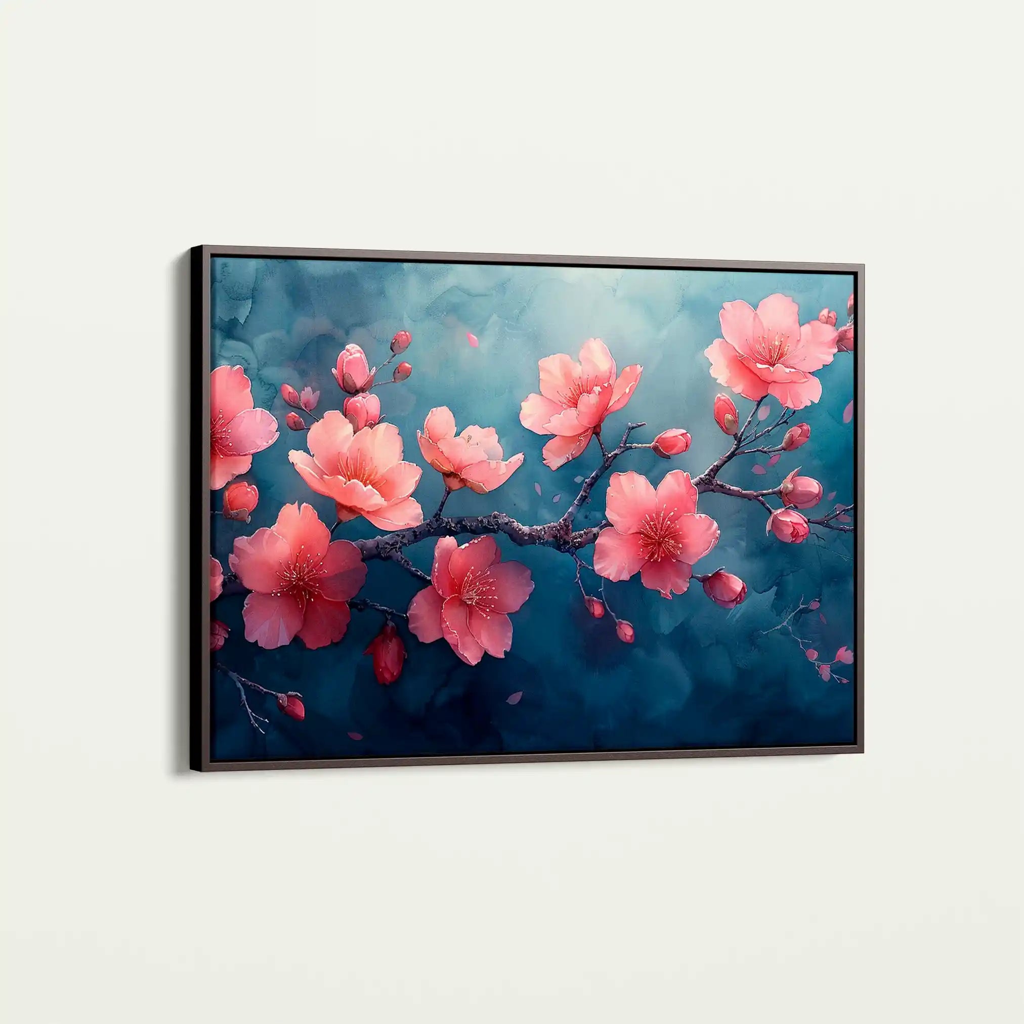 Floral Canvas Wall Art WAD029-F 90 x 60 cm / Stretched on hidden frame