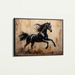 Horses 029 Canvas Art 90 x 60 cm / Stretched on hidden frame