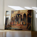 Orientalist 029 Canvas Art 90 x 60 cm / Stretched on hidden frame