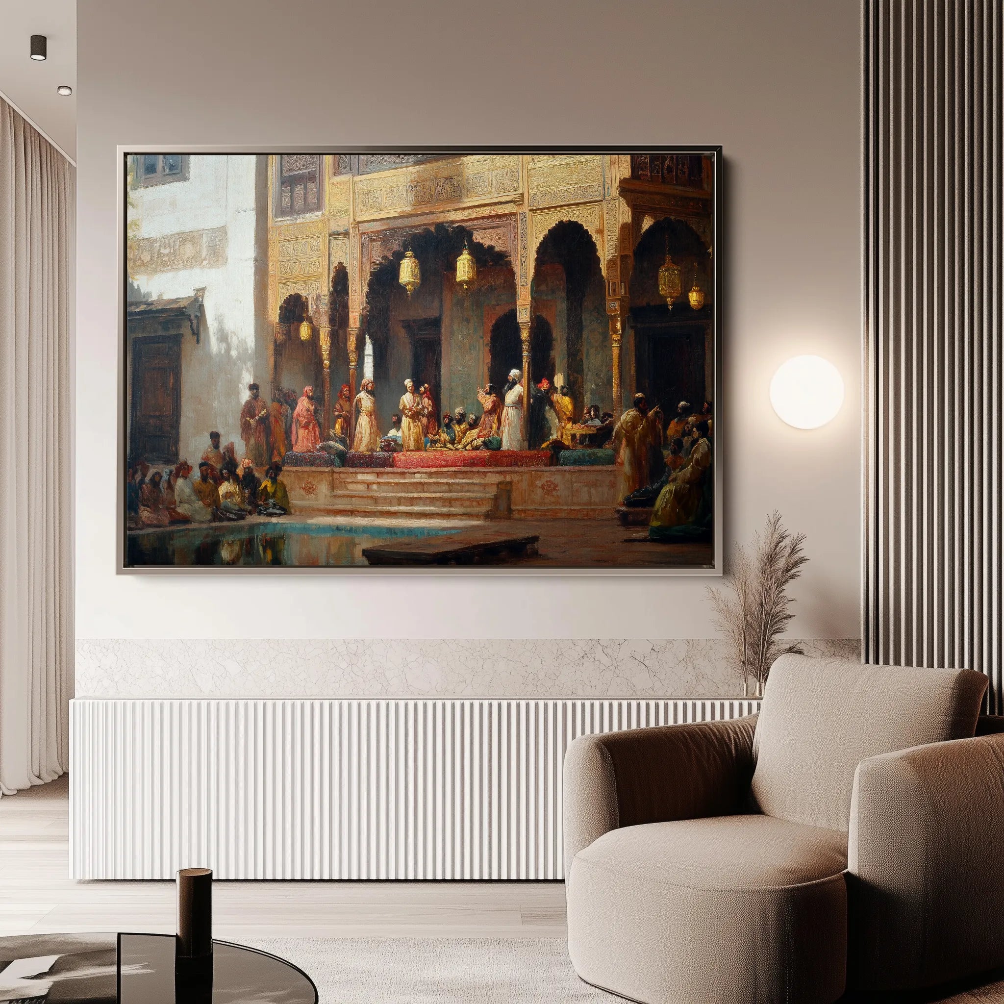 Orientalist Canvas Wall Art WAD029-OR 90 x 60 cm / Stretched on hidden frame