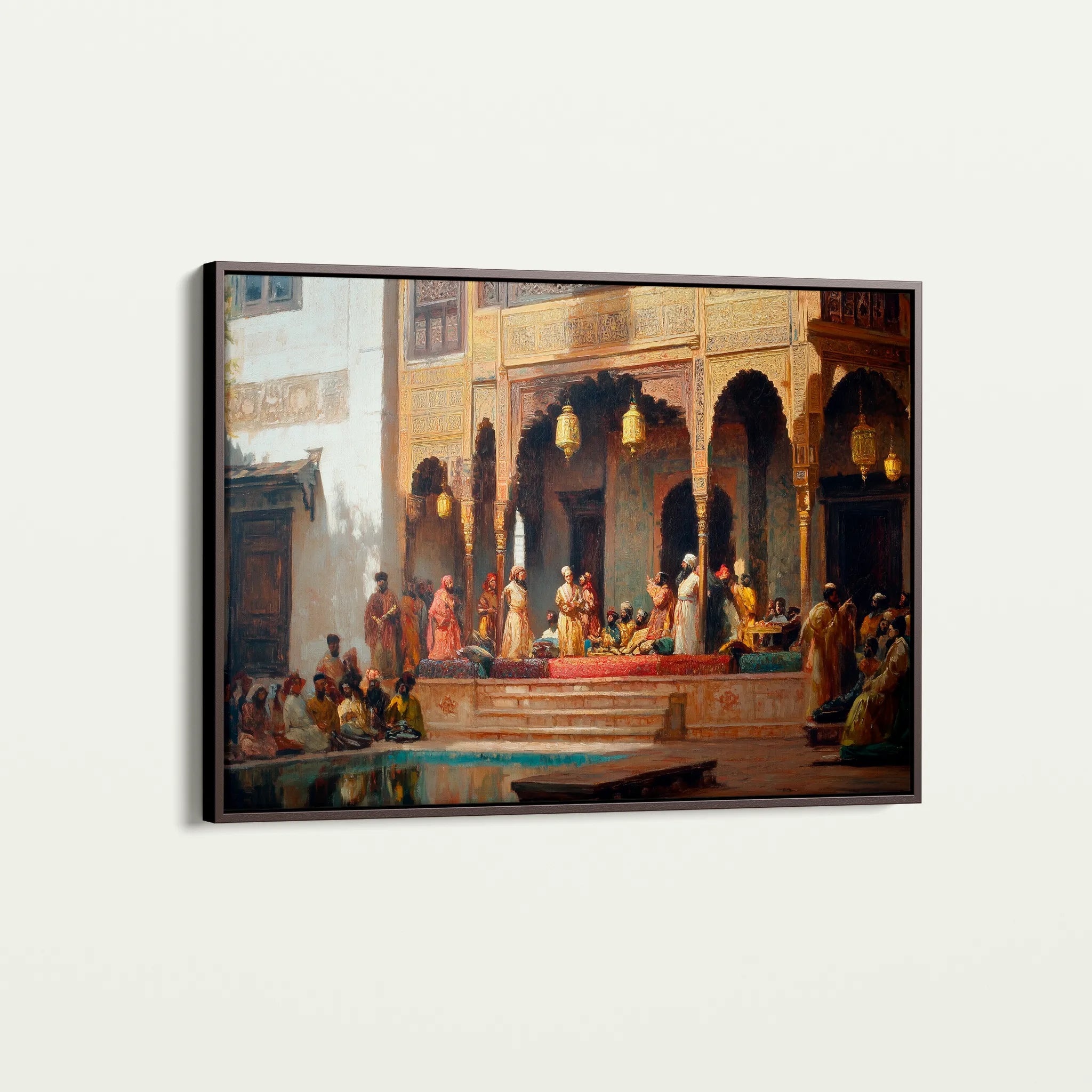 Orientalist Canvas Wall Art WAD029-OR 90 x 60 cm / Stretched on hidden frame
