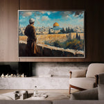 Palestine 029 Canvas Art 90 x 60 cm / Stretched on hidden frame