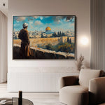 Palestine 029 Canvas Art 90 x 60 cm / Stretched on hidden frame