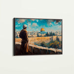 Palestine 029 Canvas Art 90 x 60 cm / Stretched on hidden frame
