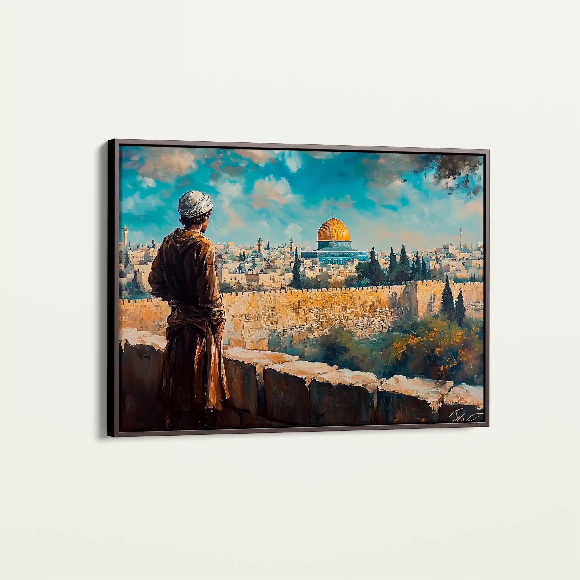 Palestine 029 Canvas Art 90 x 60 cm / Stretched on hidden frame