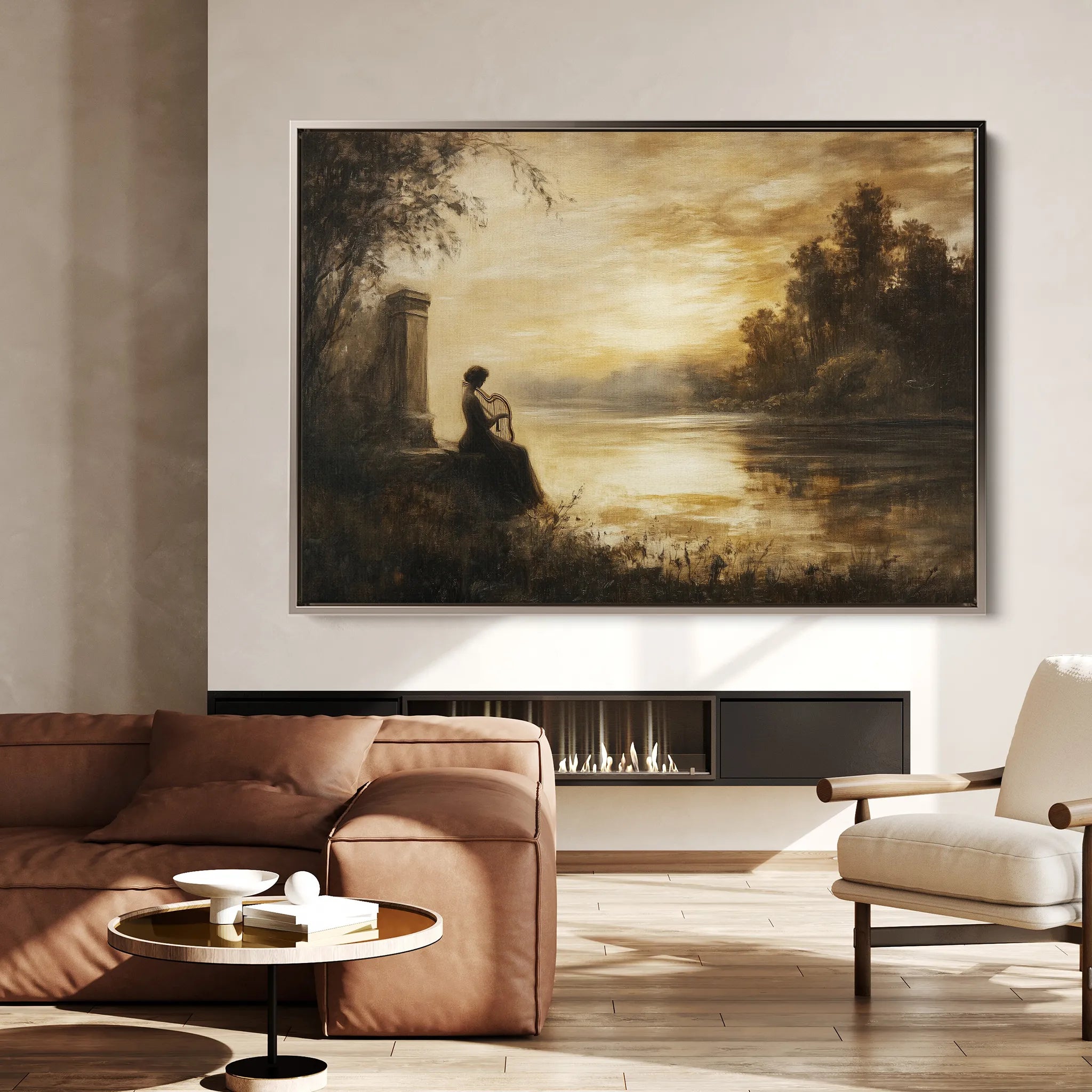 Classic Canvas Wall Art WAD030-CL 90 x 60 cm / Stretched on hidden frame