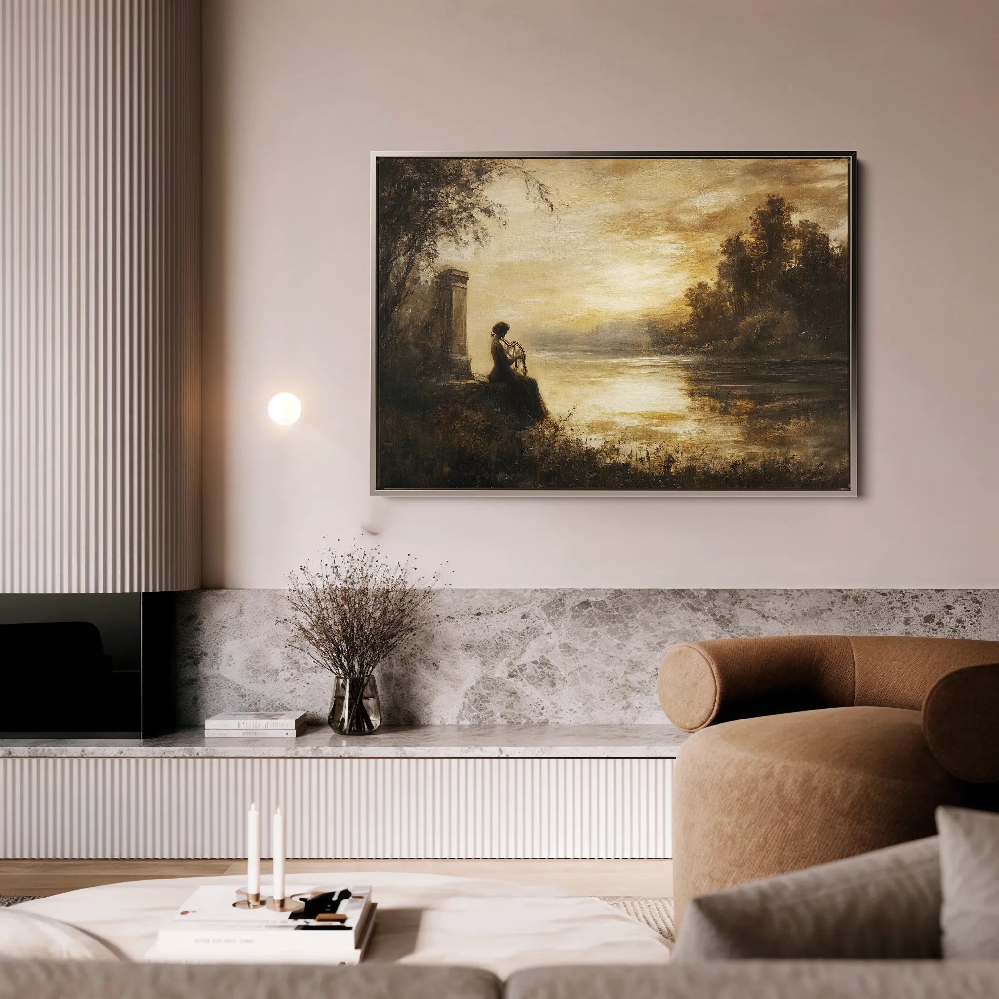Classic Canvas Wall Art WAD030-CL 90 x 60 cm / Stretched on hidden frame