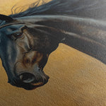 Horses 030 Canvas Art 90 x 60 cm / Stretched on hidden frame