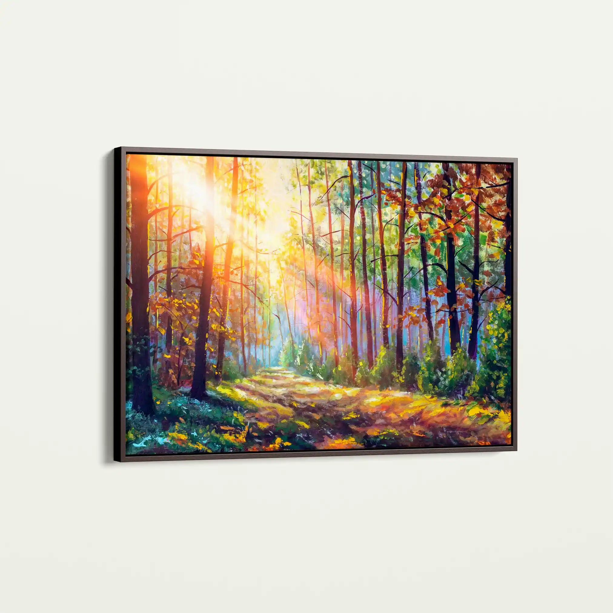 Landscape 030 Canvas Art 90 x 60 cm / Stretched on hidden frame