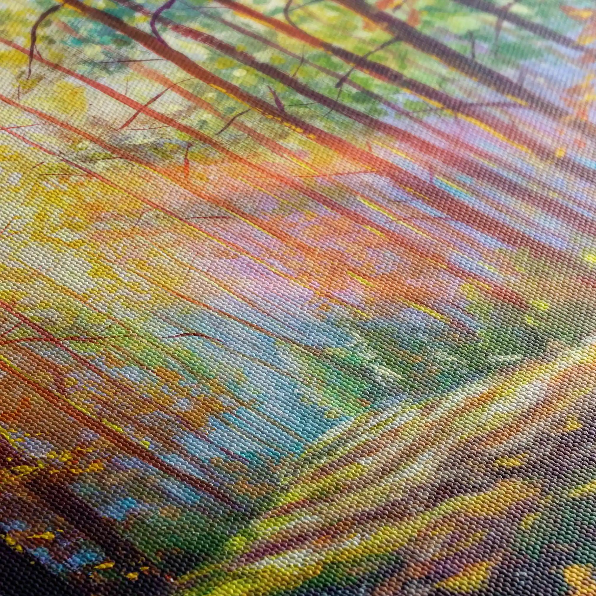 Landscape 030 Canvas Art 90 x 60 cm / Stretched on hidden frame