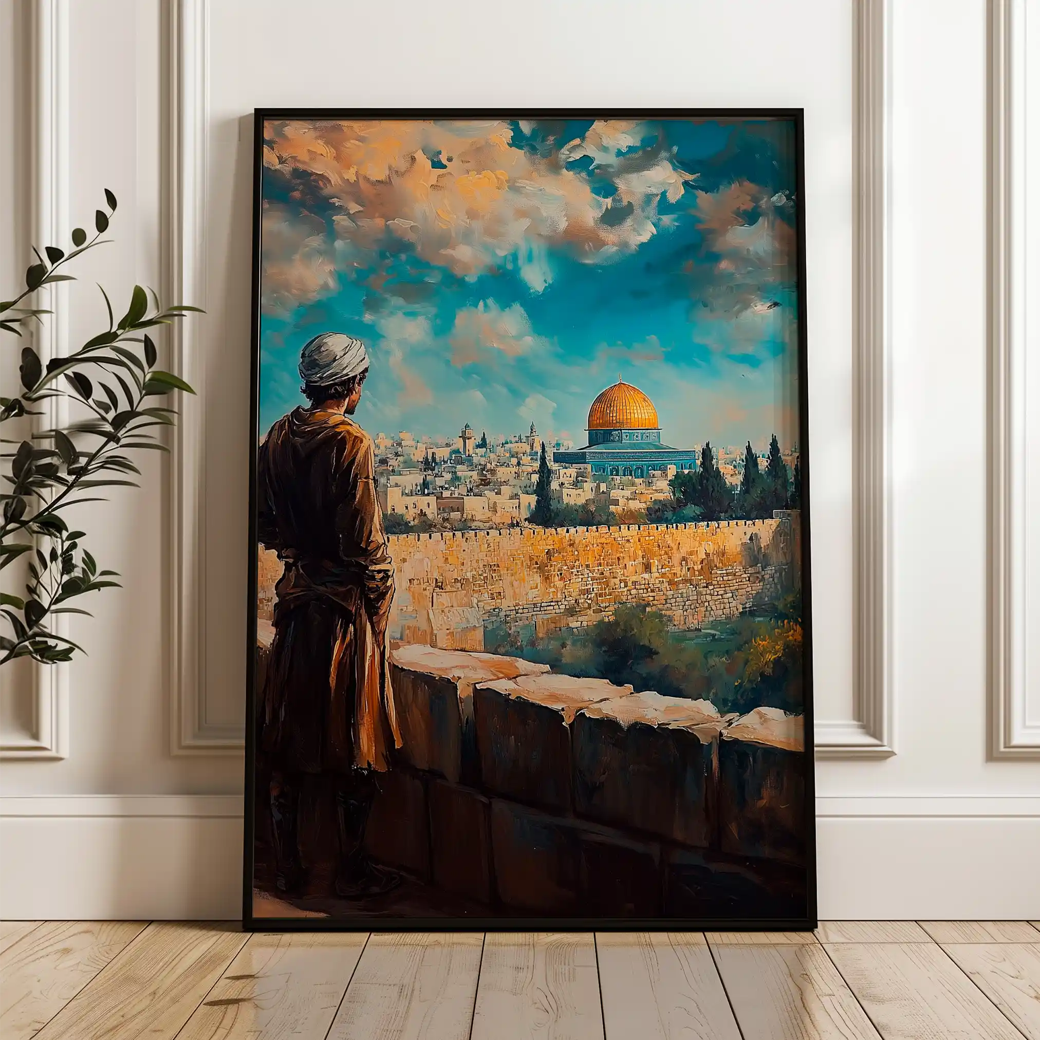 Palestine 030 Canvas Art 90 x 60 cm / Stretched on hidden frame
