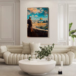 Palestine 030 Canvas Art 90 x 60 cm / Stretched on hidden frame