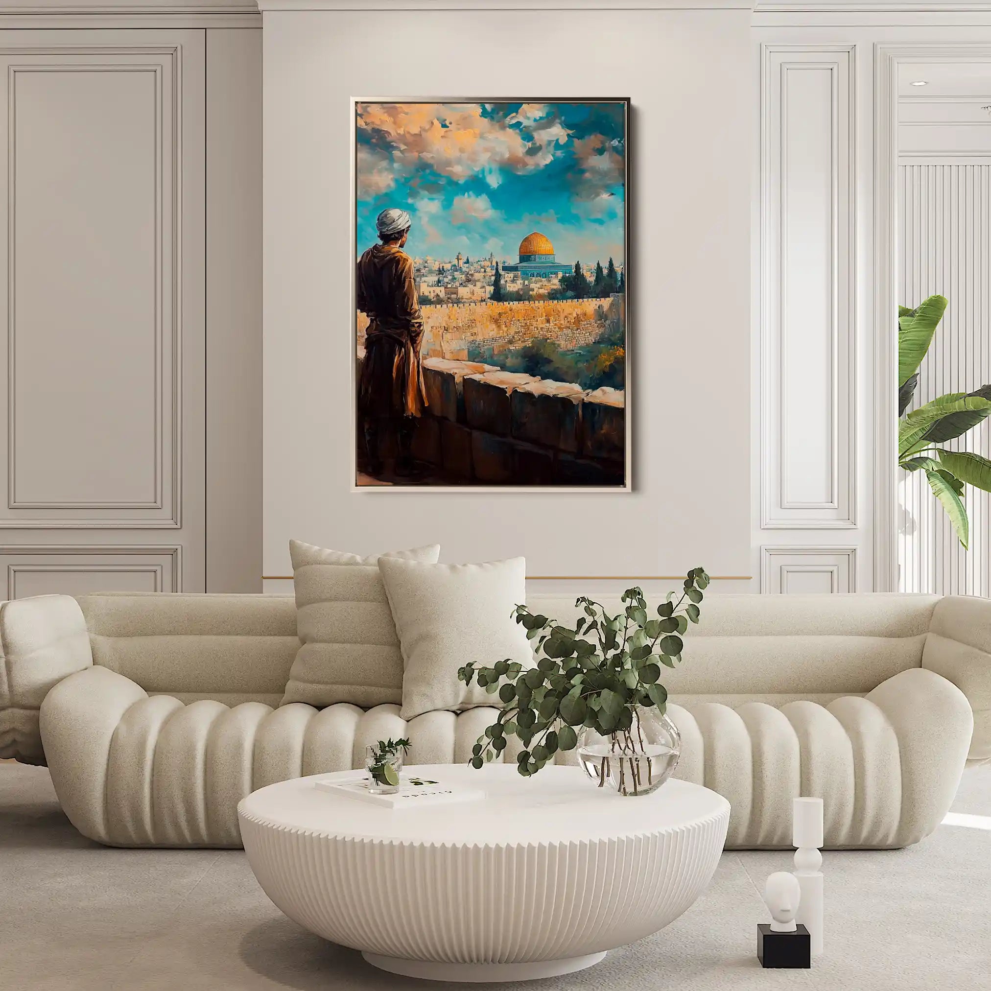 Palestine 030 Canvas Art 90 x 60 cm / Stretched on hidden frame