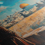 Palestine 030 Canvas Art 90 x 60 cm / Stretched on hidden frame