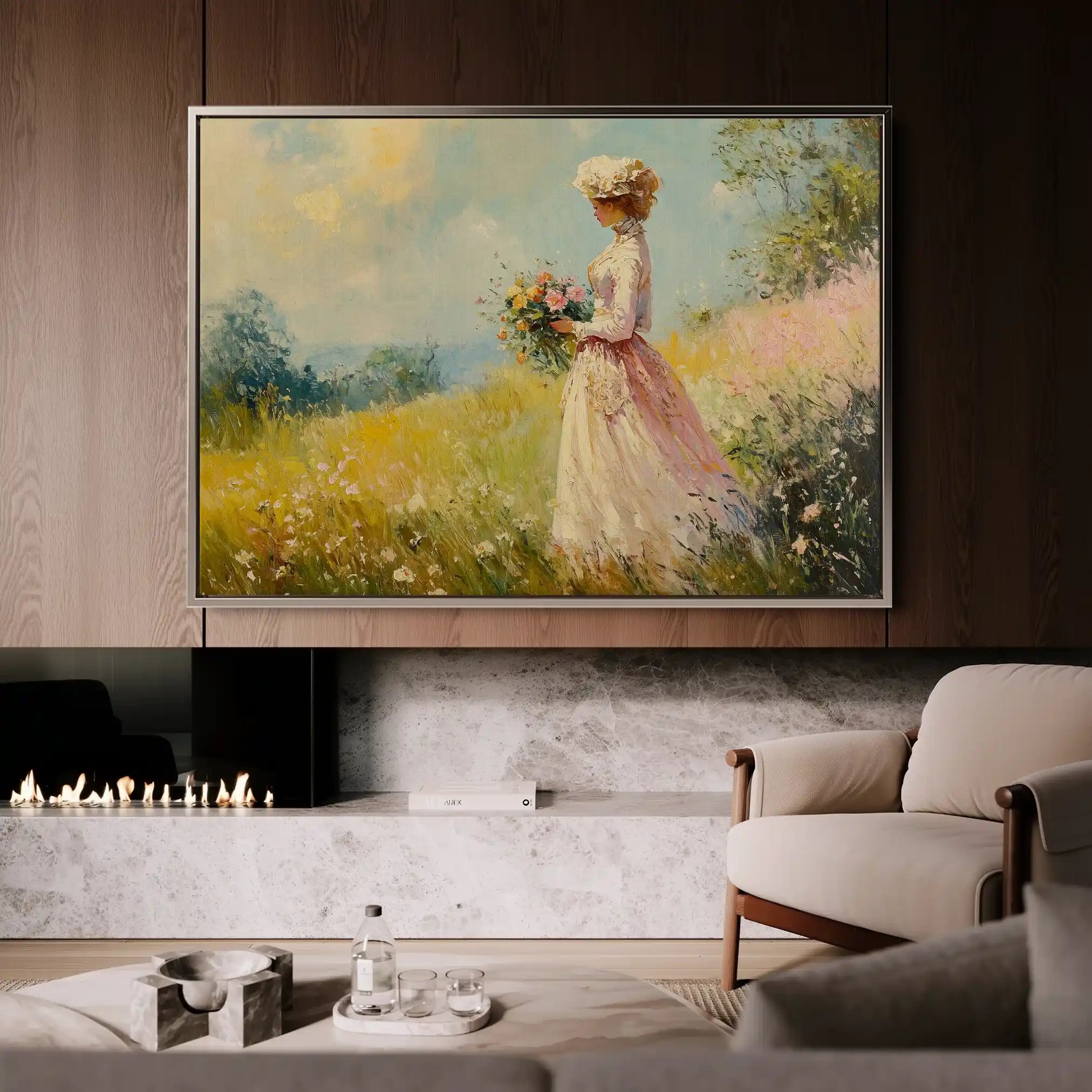 Classic 031 Canvas Art 90 x 60 cm / Stretched on hidden frame