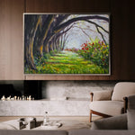 Landscape 031 Canvas Art 90 x 60 cm / Stretched on hidden frame
