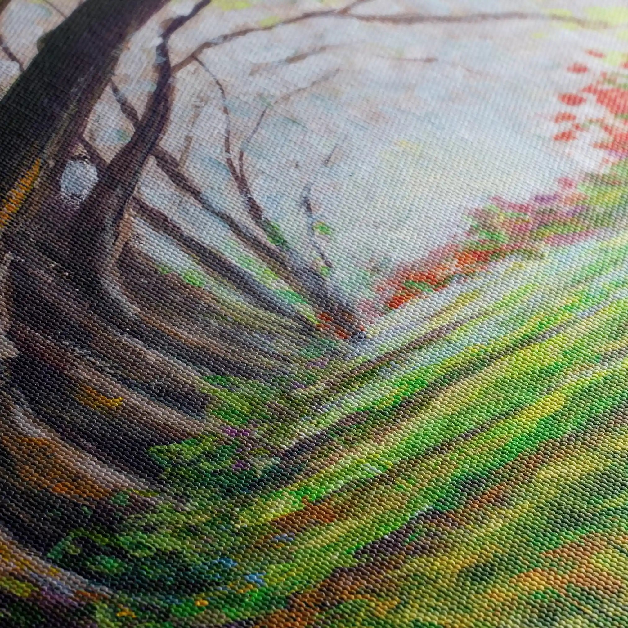 Landscape 031 Canvas Art 90 x 60 cm / Stretched on hidden frame