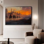 Orientalist 031 Canvas Art 90 x 60 cm / Stretched on hidden frame