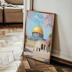 Palestine 031 Canvas Art 90 x 60 cm / Stretched on hidden frame