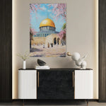 Palestine 031 Canvas Art 90 x 60 cm / Stretched on hidden frame